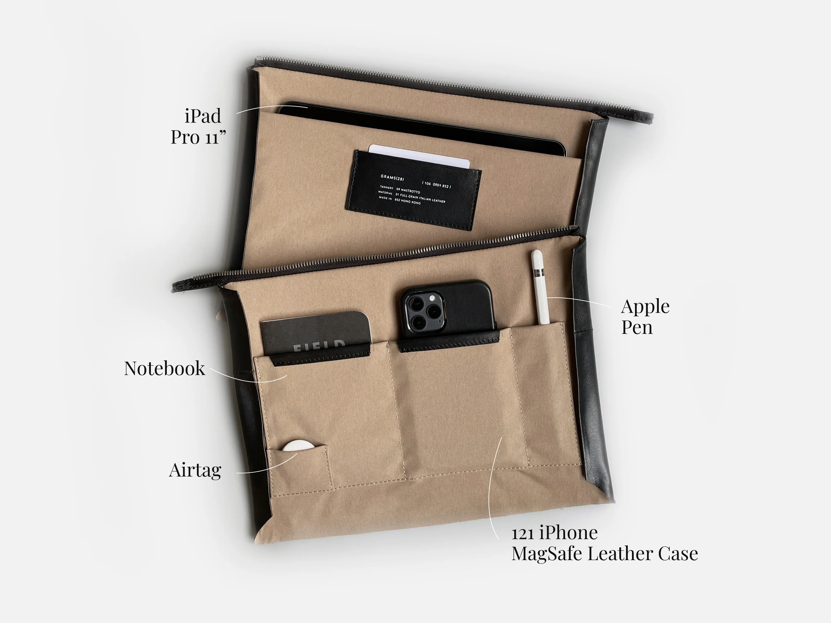 106 Leather Folio | Nappa - Image 4