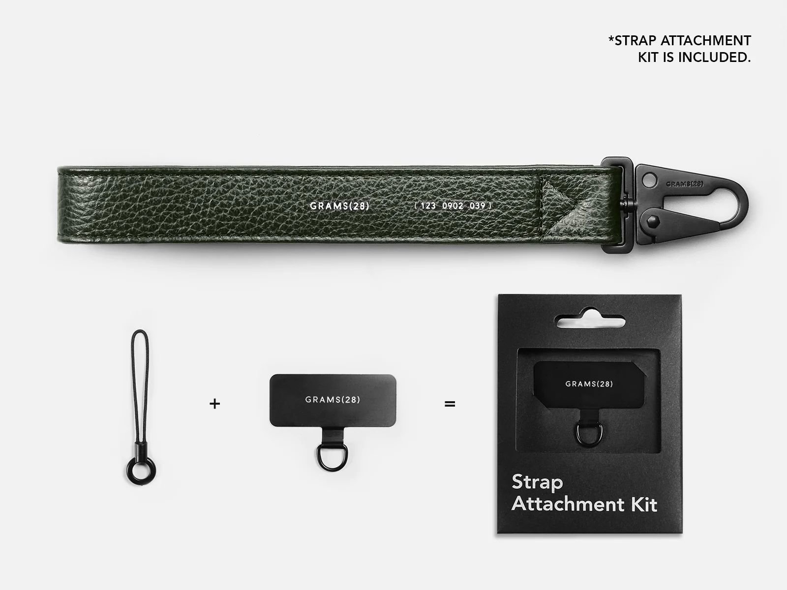 123 Wrist Strap | Pebbled - Image 4